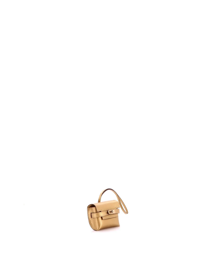 Pre-Owned Hermes Kellyfestival Bag Charm Chevre Chamkilight
