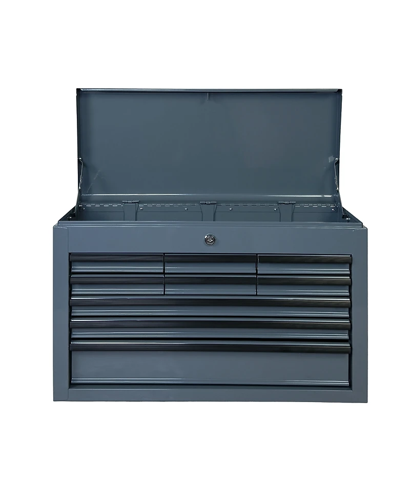 Streamdale Furniture 24-Inch Heavy Duty 9-Drawer Metal Tool Box and Chest with Eva Liners