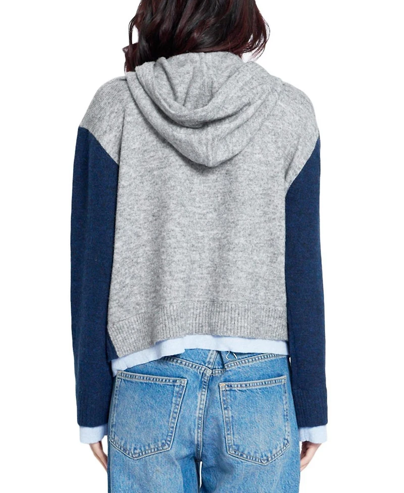Central Park West Women's Isla Layered Hoodie