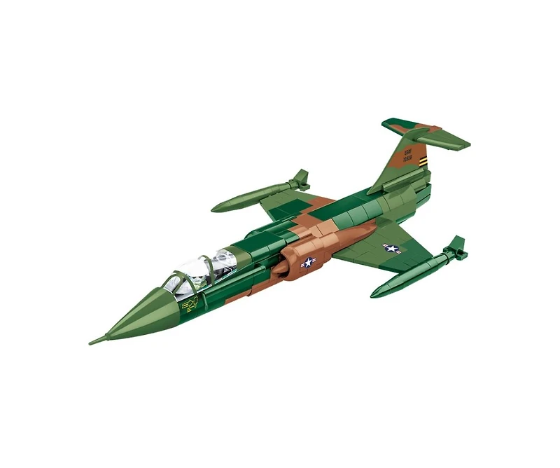 Cobi Historical Collection Vietnam War Lockheed F-104 Starfighter 1:48 Scale 438-Piece Building Set, Ages 8+
