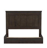 Liberty Furniture Thornwood Hills Full Panel Headboard in Rock Beaten with Saw Cuts
