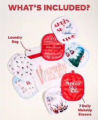 MakeUp Eraser 8-Piece Apres Ski Reusable Makeup Wipe Set