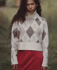 French Connection Women's Oversized Turtleneck Top