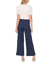 Sam & Jess Women's Ponte Wide Leg Pants