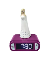 Disney Frozen Elsa 7.2" Digital Night Light Snooze Alarm Clock