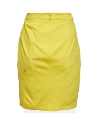 Pre-Owned Versace Women's Wrap Mini Pencil Skirt