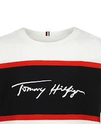 Tommy Hilfiger Boys' 2T-7 Fancy Block Short-Sleeve T-Shirt