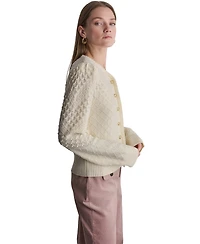 Bcbg Women's Fitted Textured Long-Sleeve Cardigan