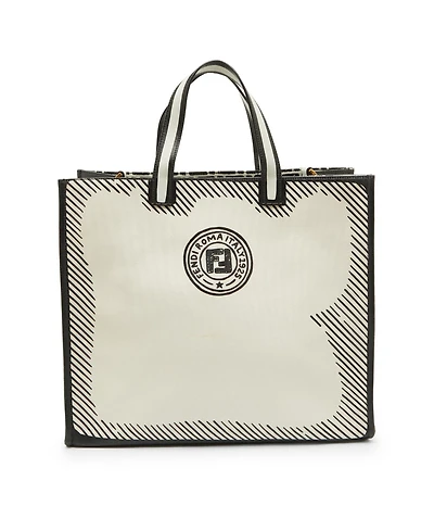 Pre-Owned Fendi Coated Canvas Tote Bag