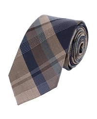 Trafalgar Men's Rolando Plaid Silk-Wool Blend Slim Tie