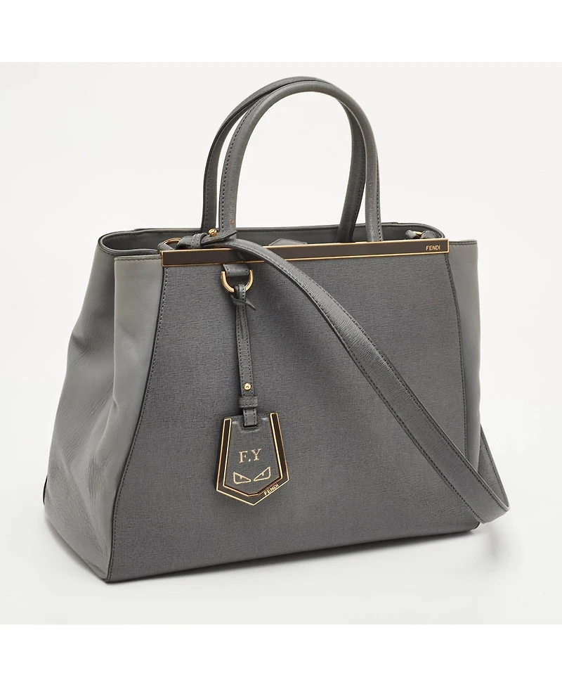 Pre-Owned Fendi Leather Tote Bag