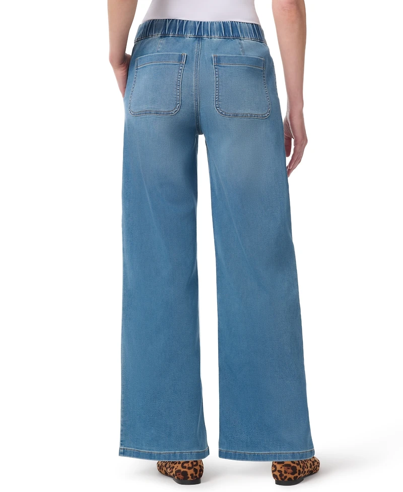 Gloria Vanderbilt Women's High-Rise Wide-Leg Jeans