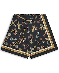Karl Lagerfeld Paris Key Print Square Scarf