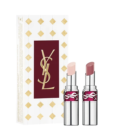Yves Saint Laurent 2-Piece Candy Glaze Lip Gloss Stick Duo Set