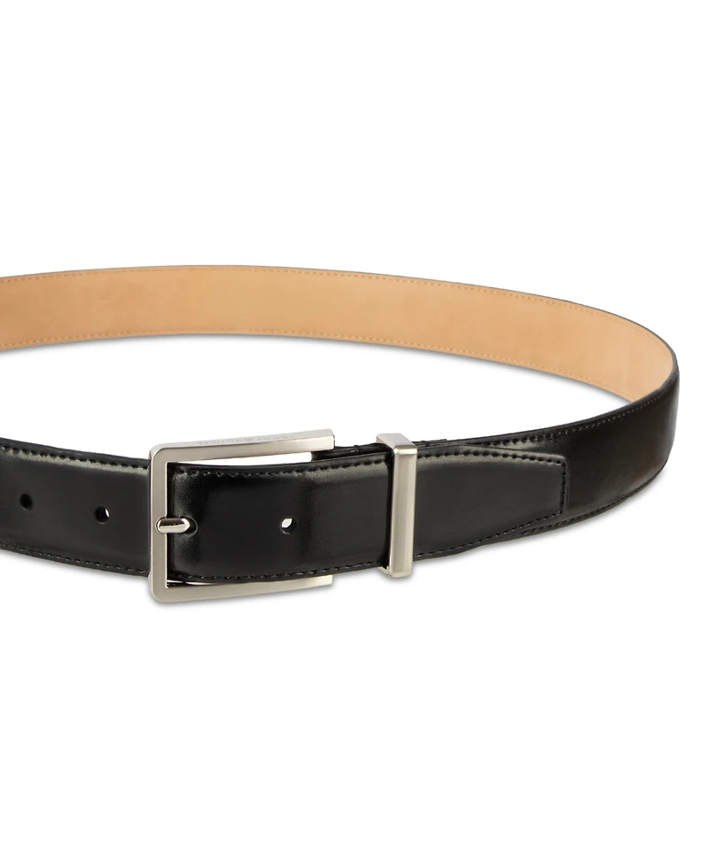 Tommy Hilfiger Men's Reversible Dress Leather Belt