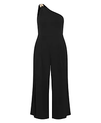 City Chic Women's Amber One Shoulder Jumpsuit