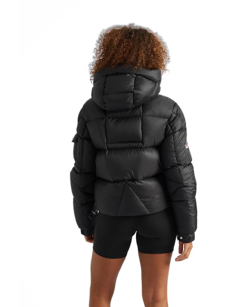 JACK1T Women's High Collar Puffer Jacket