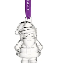 Marquis by Waterford Crystal Holiday Santa Ornament