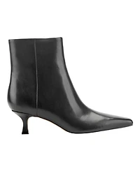 Marc Fisher Ltd Women's Kole Snip Toe Kitten Heel Dress Booties