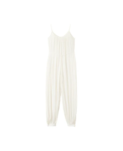Mango Women's Belted Jumpsuit