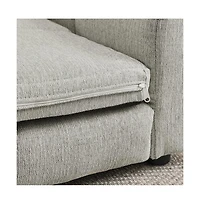 Zeny Soft and Comfortable Pet Bed for Big Oversized Dogs, Durable Elevated Dog Sofa Bed, Modern Fashionable Linen Fabric