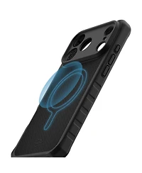 ITSkins Hybrid R MagSafe Nylon-Weave Case for Apple iPhone 17 Pro