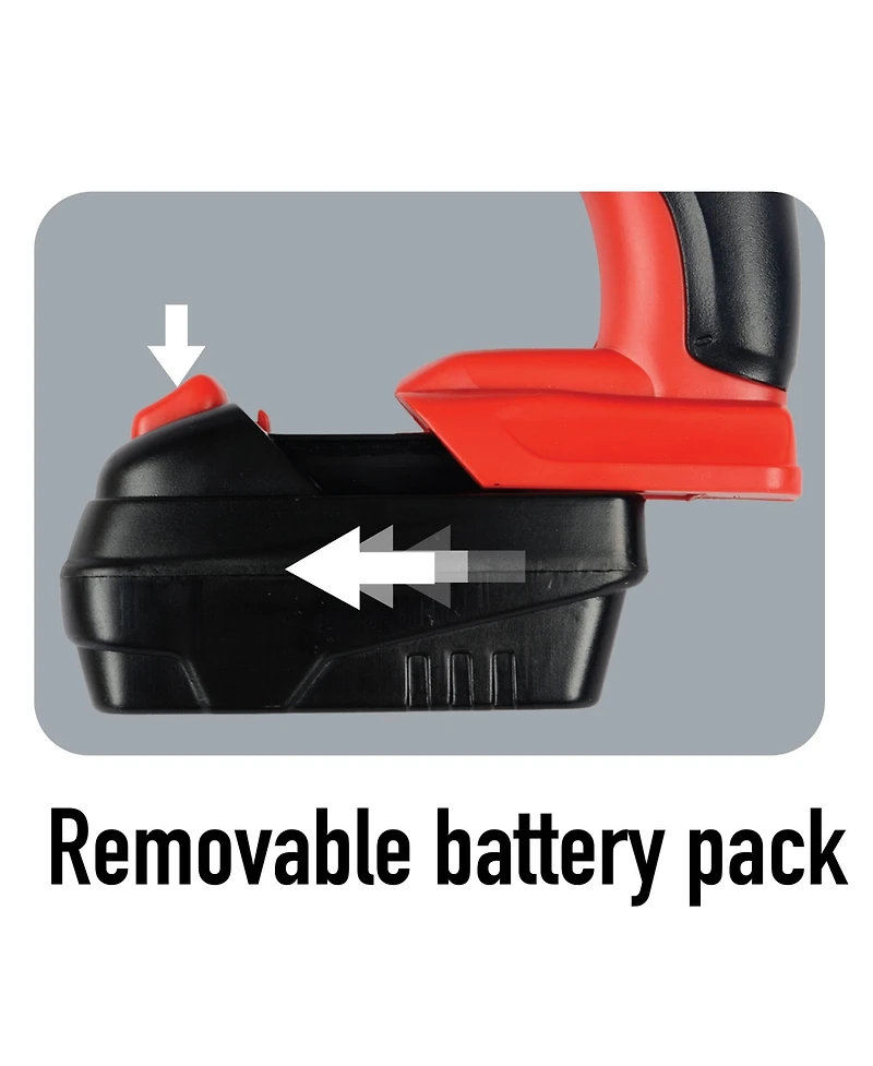Red Box Tool Tech Led Working Light Power Drill with Interchangeable Bits, 5-Piece Set, Ages 3+