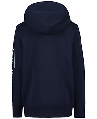 Tommy Hilfiger Boys' 8-20 Signature Full Zip Kangaroo-Pocket Cotton-Polyester Blend Hoodie