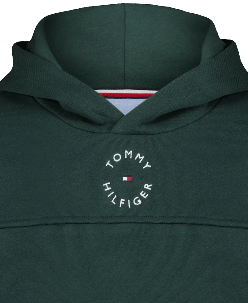 Tommy Hilfiger Boys' 8-20 Elevated Oversized-Hood Signature-Stripe Hoodie, Created for Macy's