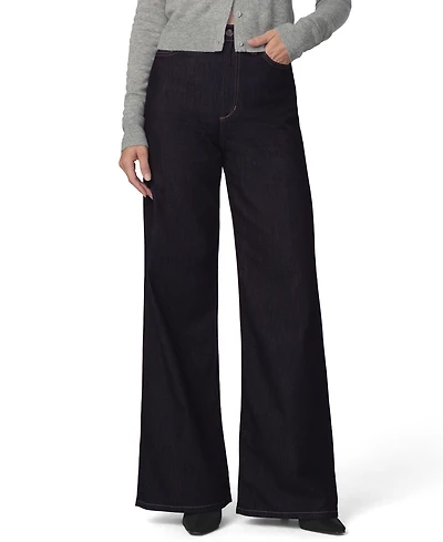 Joe's Jeans Petite Mia High-Rise Wide-Leg Stretch
