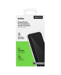 Belkin ScreenForce Easy Align Tray Tempered Glass Screen Protector for Apple iPhone 17 Pro