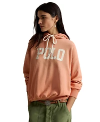 Polo Ralph Lauren Women's Crewneck Lightweight Logo-Print Hoodie