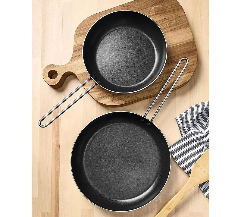 Arch Studio Nonstick Aluminum 2-Piece Frypan Set, Macy's Exclusive