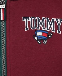 Tommy Hilfiger Boys' 4-20 Multi Mascot Fleece Full-Zip Hoodie, Created for Macy's