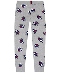 Tommy Hilfiger Boys' 2T-20 Mascot Drawstring Pull-On Allover-Print Joggers, Created for Macy's