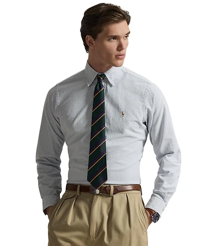 Polo Ralph Lauren Men's Classic-Fit Plaid Brushed Oxford Shirt