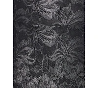 B Darlin Juniors' Long-Sleeve Scoop Neck Foil Lace Mini Dress, Macy's Exclusive