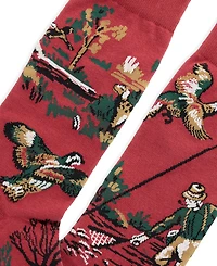 Polo Ralph Lauren Men's Sportsman Outing Slack Novelty Crew Socks