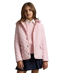Polo Ralph Lauren Big Girls Quilted Water-Repellent Barn Jacket