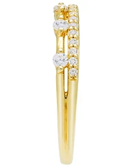 Macy's Diamond Band Ring (1/4 ct. t.w.) in 14k Yellow Gold