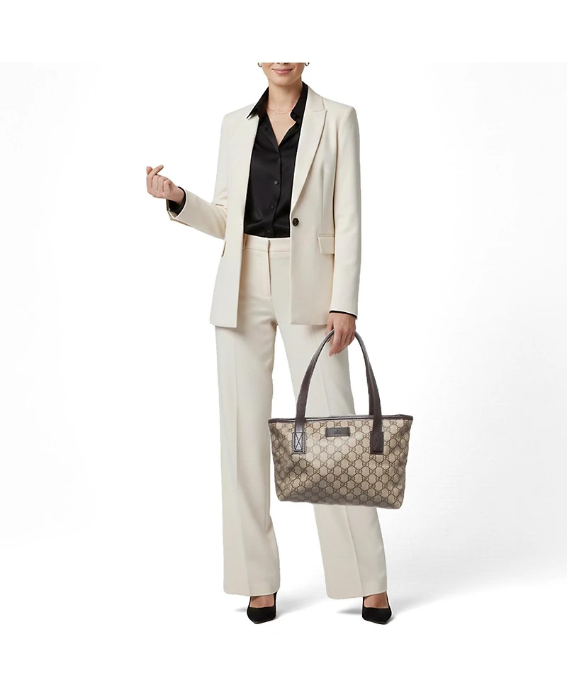 Pre-Owned Gucci Bamboo Shopper Leather Tote