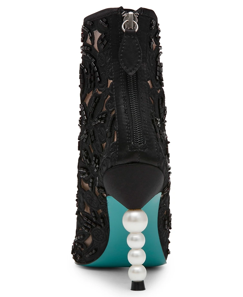 Betsey Johnson Women's Jack Zipper Dress Booties
