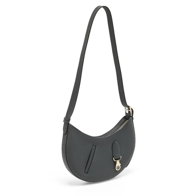 Pre-Owned Hermes Gris Misty Togo And Swift Leather Shoulder Bag