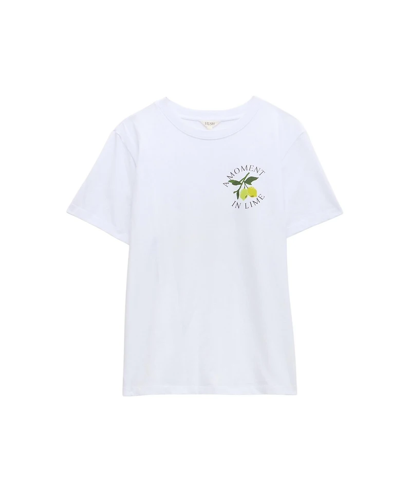 Hush Women's 100% Cotton Short Sleeve T-shirt