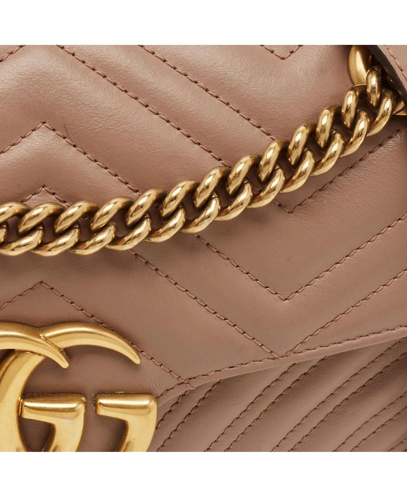 Pre-Owned Gucci Bamboo Shopper Leather Tote