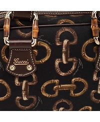 Pre-Owned Gucci Bamboo Shopper Leather Tote
