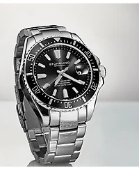 Stuhrling Depthmaster 3950A Quartz 42mm Diver Watch