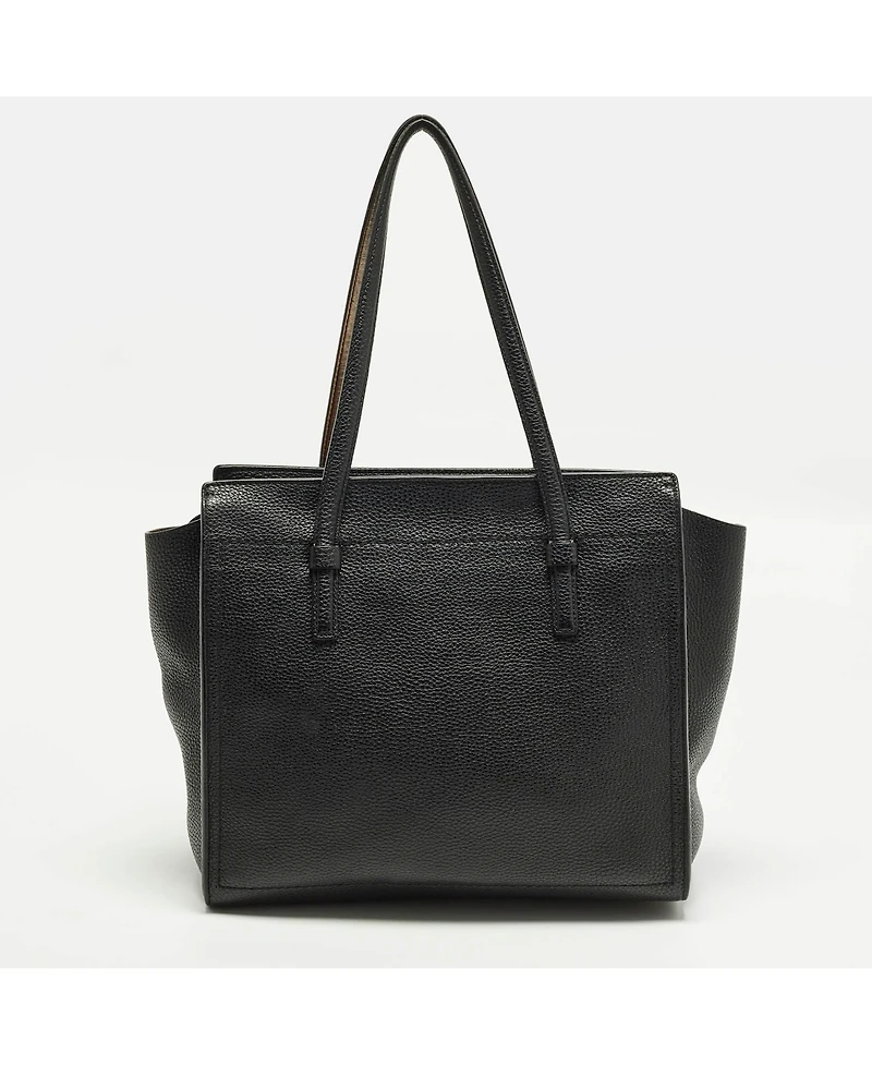Pre-Owned Salvatore Ferragamo Women's Amy Gancini Pebbled Leather Tote