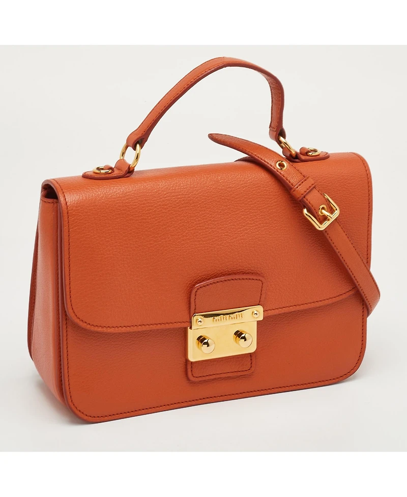 Pre-Owned Miu Miu Women's Leather Tote Bag