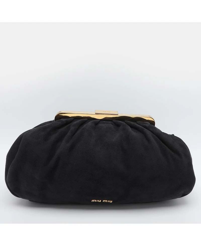 Pre-Owned Miu Miu Suede Satchel
